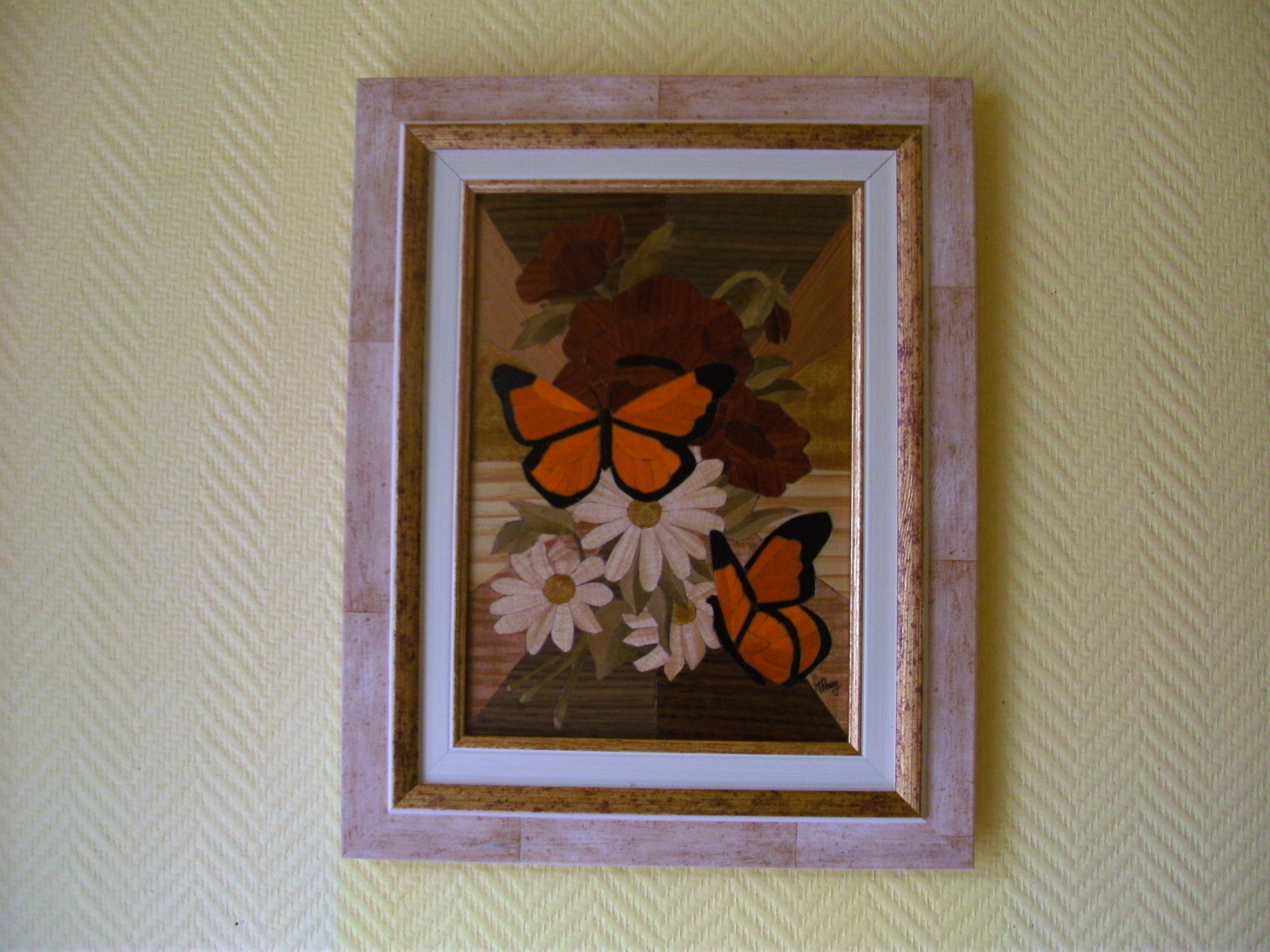 Fleurs et papillons