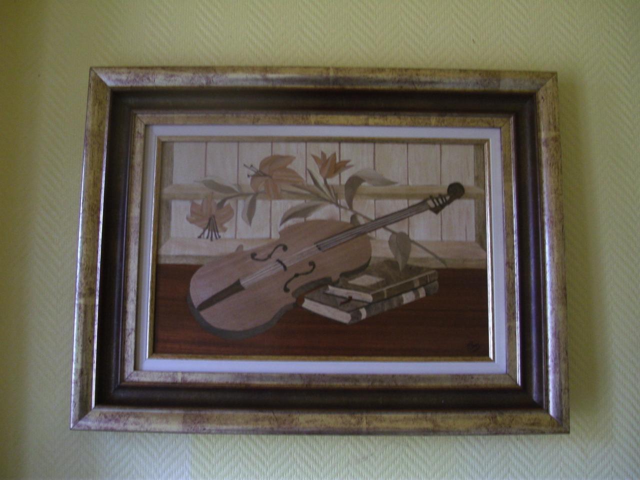 Nature morte au violon