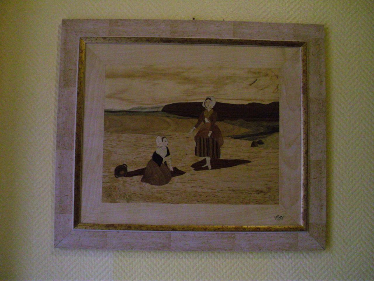 Deux femmes sur une plage